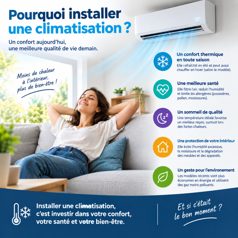Canicules à Vannes, Auray et sur la Presqu’île de Rhuys : faut-il installer une climatisation chez soi ?